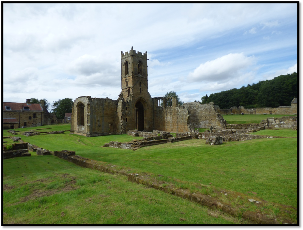 Mount Grace The church and chapterhousevfrom the SE