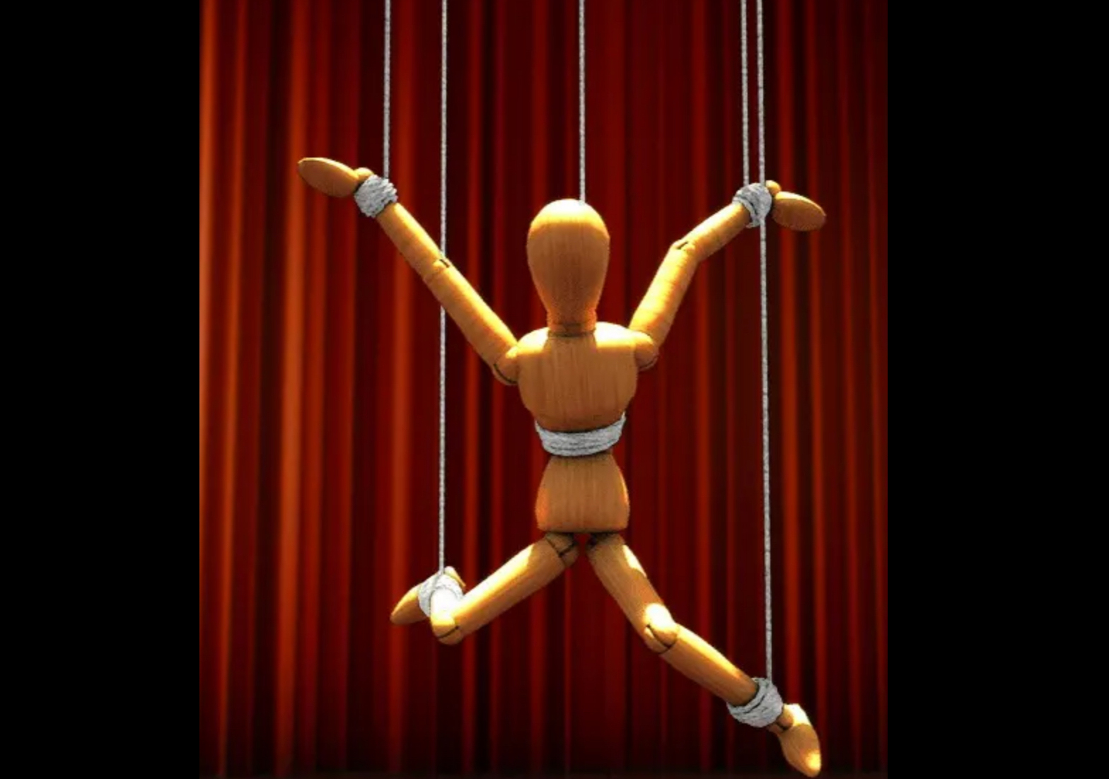 Suspended puppet